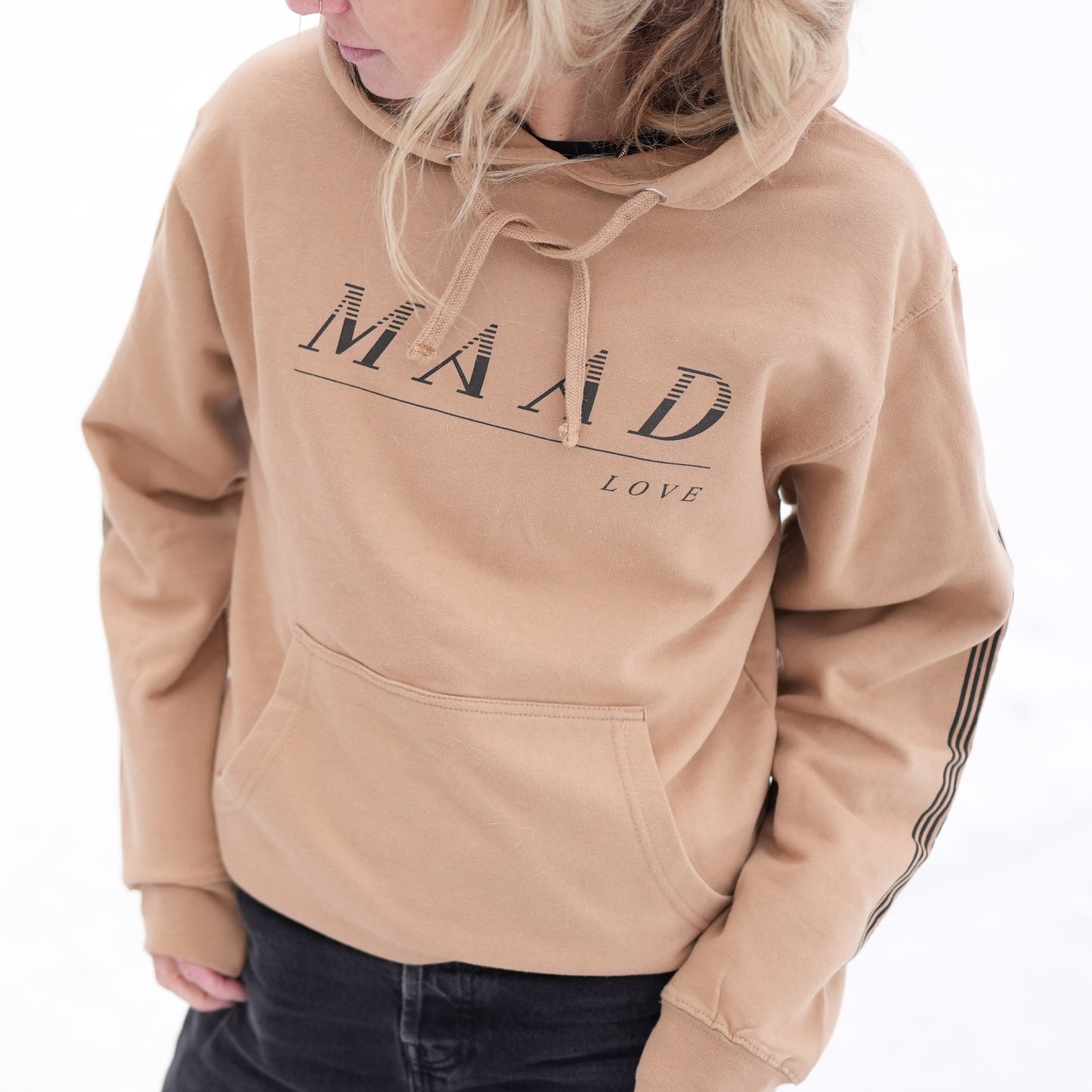 Tan | VS Maad Love Pullover