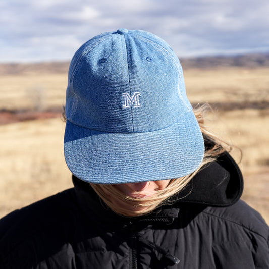 Primo Elastic Back Cap, washed Light Denim