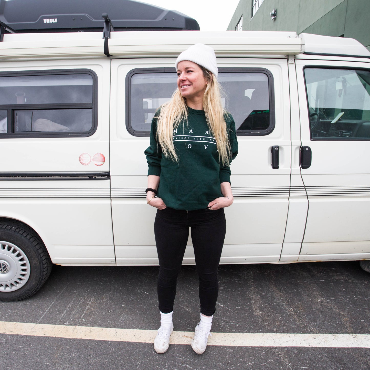 Dark Green | Raised Love Crew