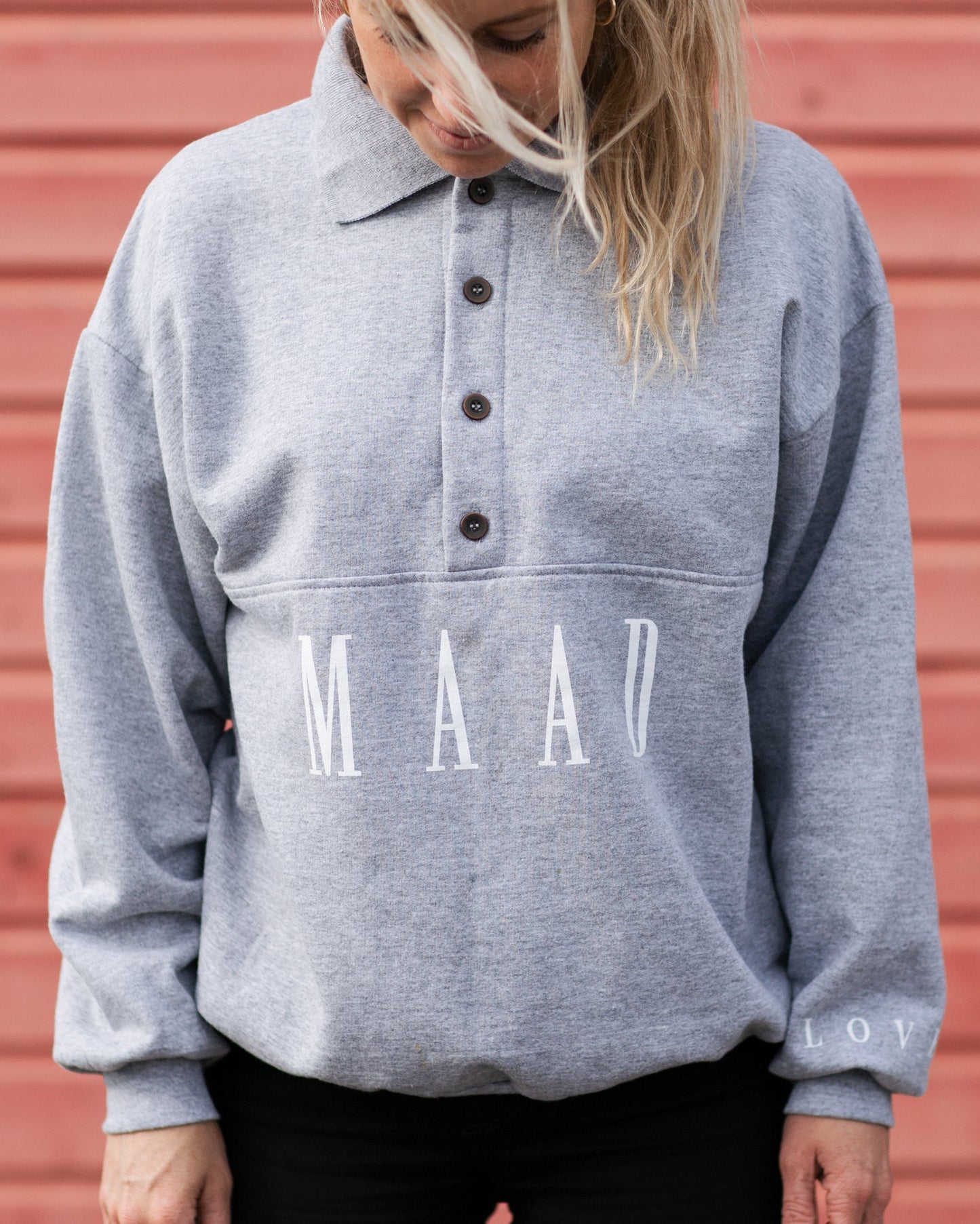 Grey | EL Polo Pullover crew