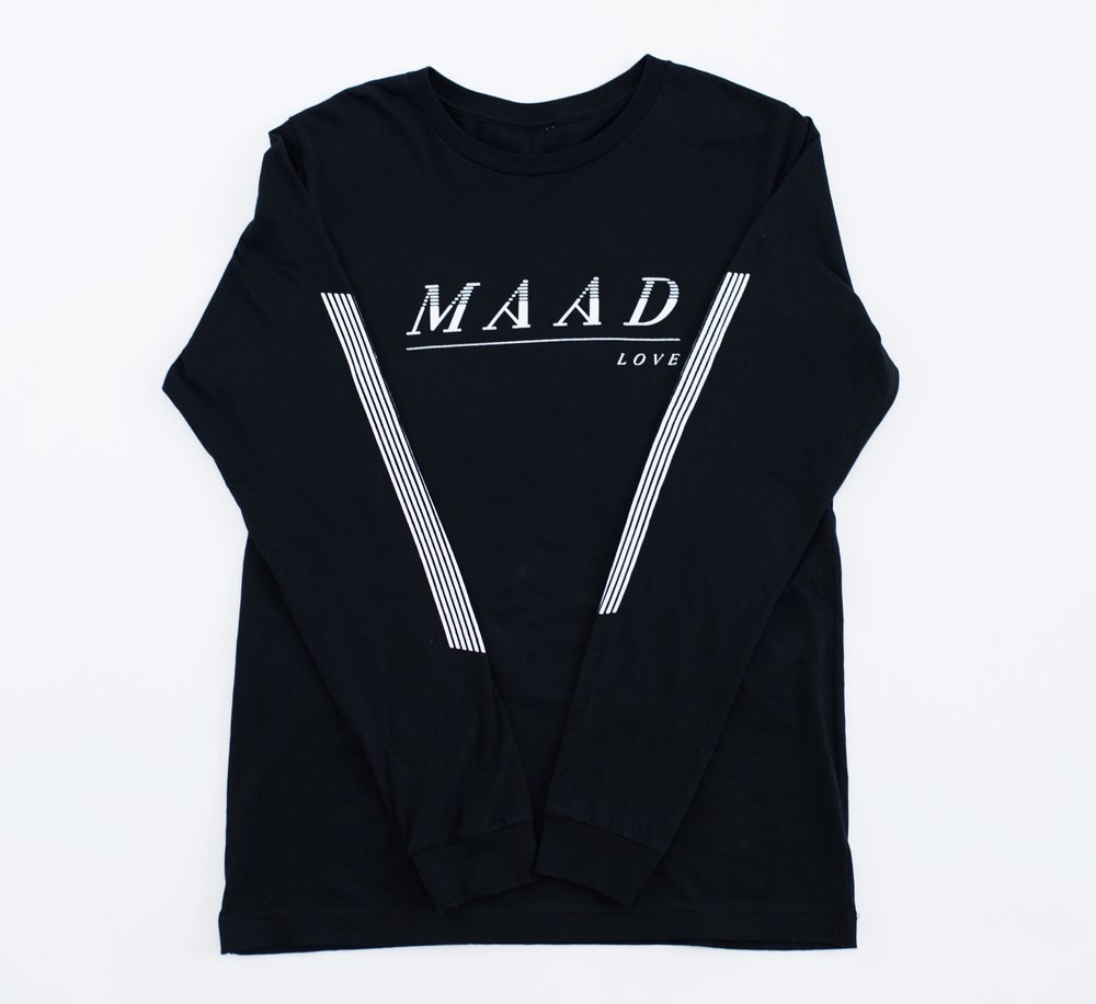 Black | Maad sport Long Sleeve