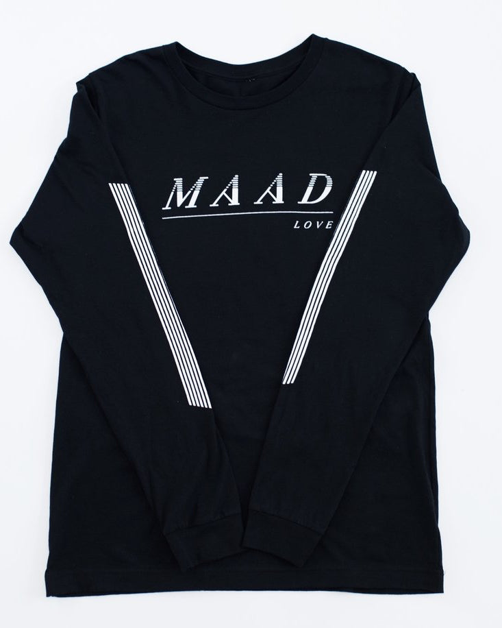 Black | Maad sport Long Sleeve