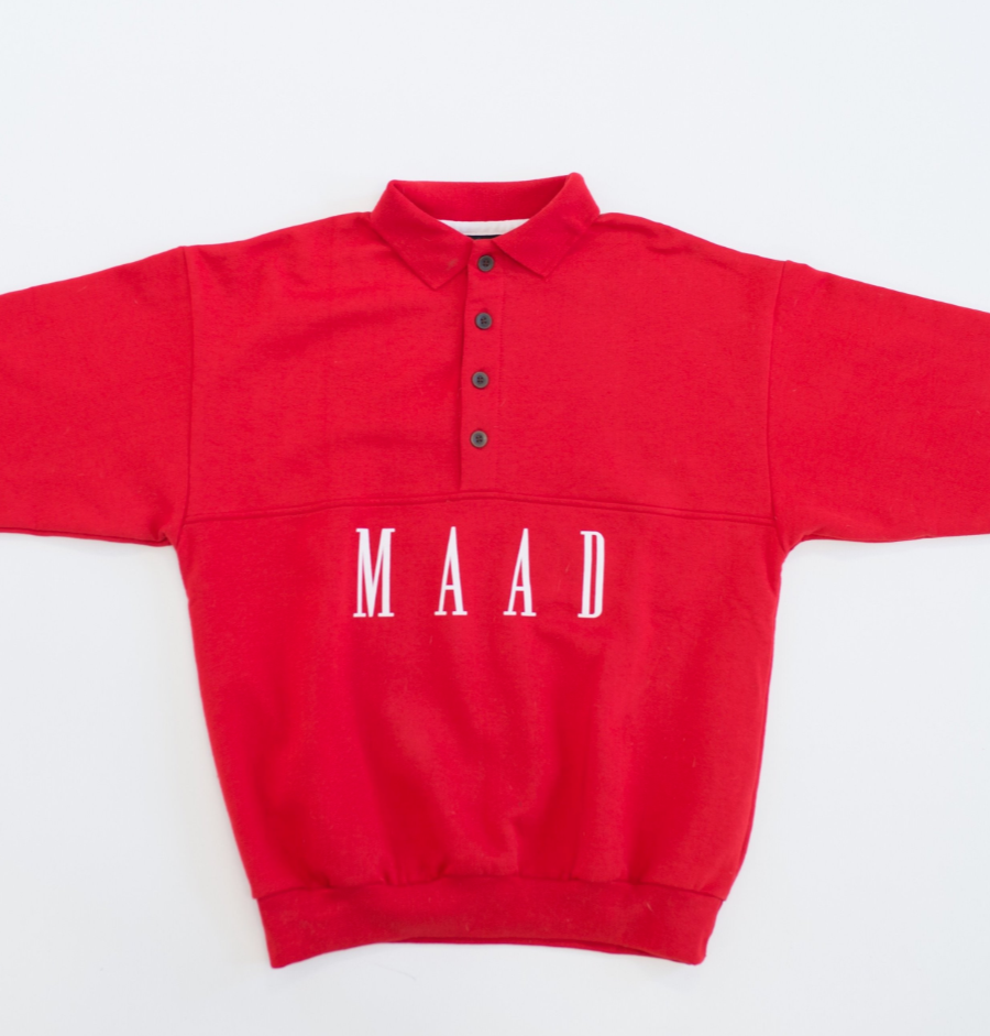 Red | EL Polo Pullover crew