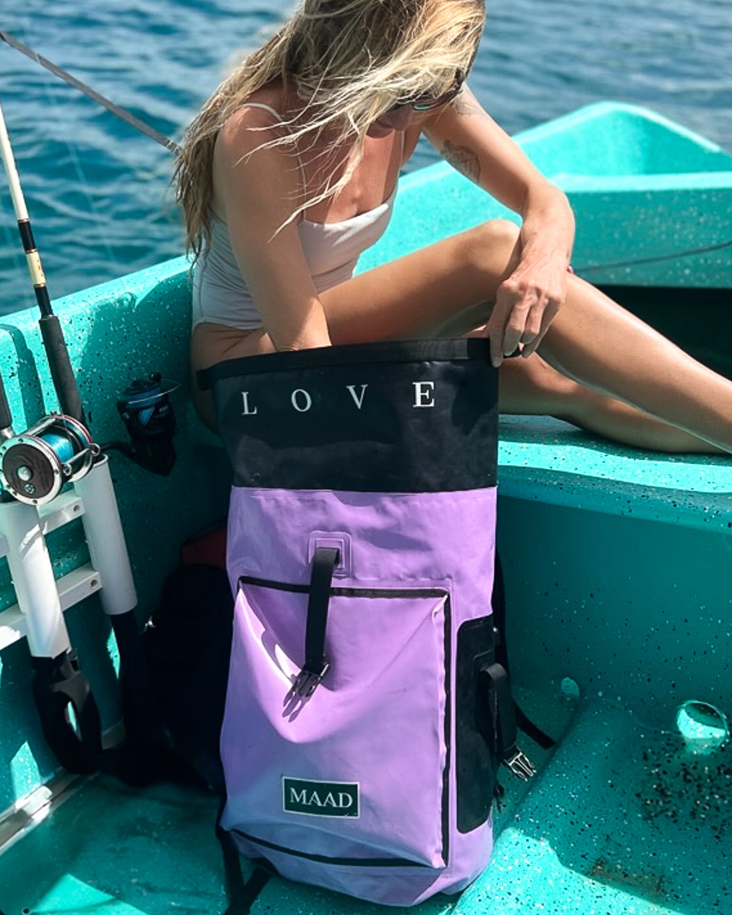 WATERPROOF BACKPACK | Purple