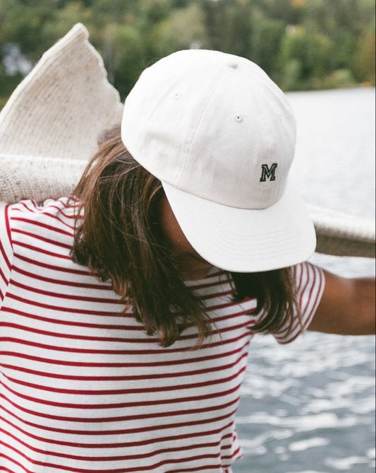Primo Elastic Back Cap, Washed Off White