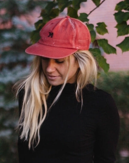 Primo Elastic Back Cap, Washed Red