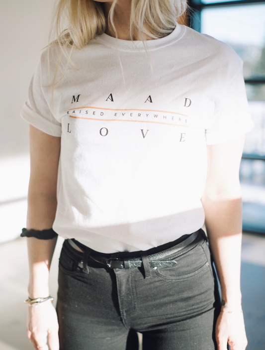 White | Raised Everywhere T