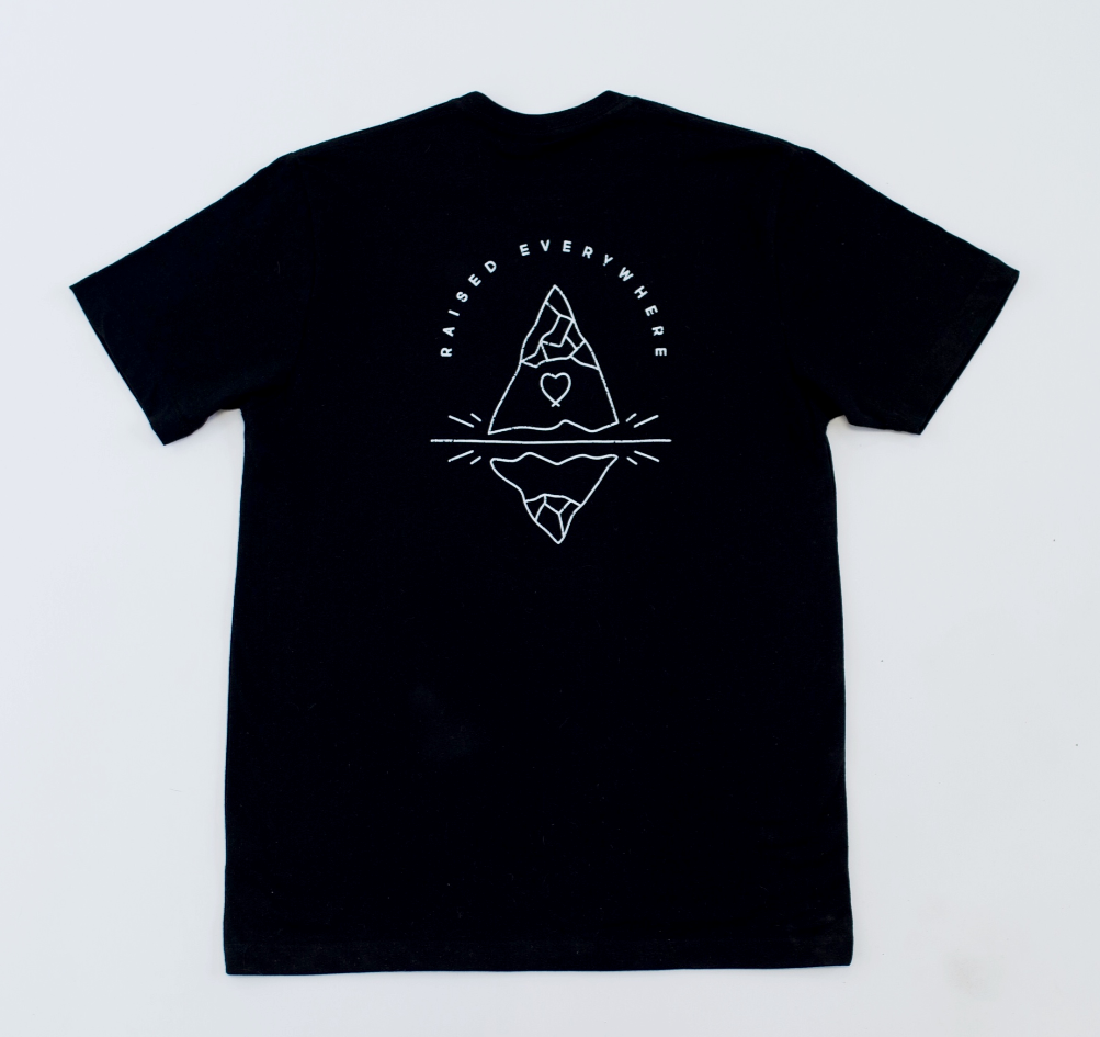 Black | Mountain Art T-Shirt
